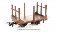 990706 Rapido Stake Wagon -  Plain Rusty Brown No.74